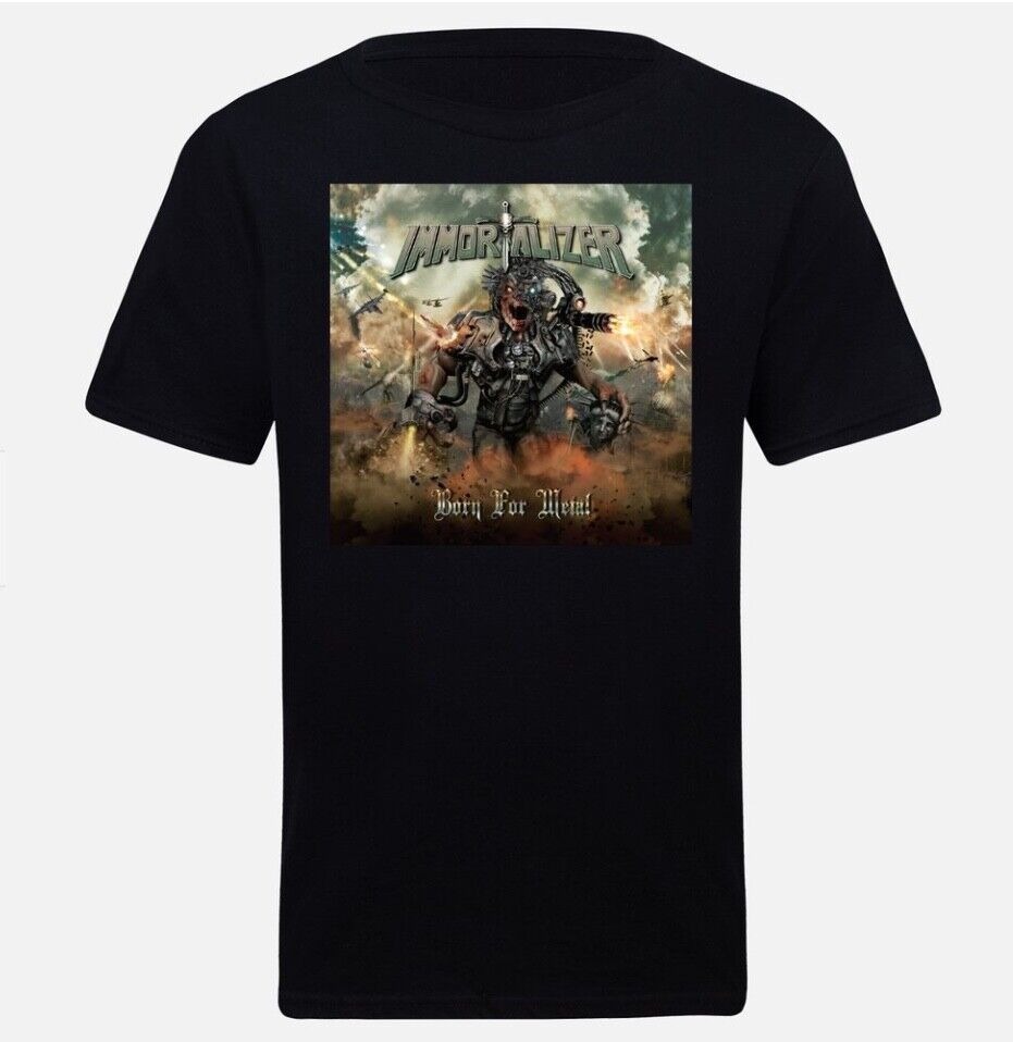 Immortalizer T-shirt - Born For Metal album cover (Official Merchandise)