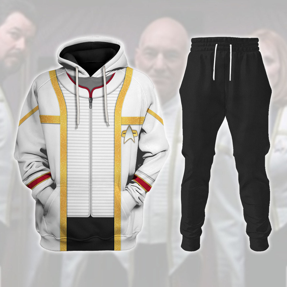 Insurrection Nemesis Mess Dress Uniform White track suit 