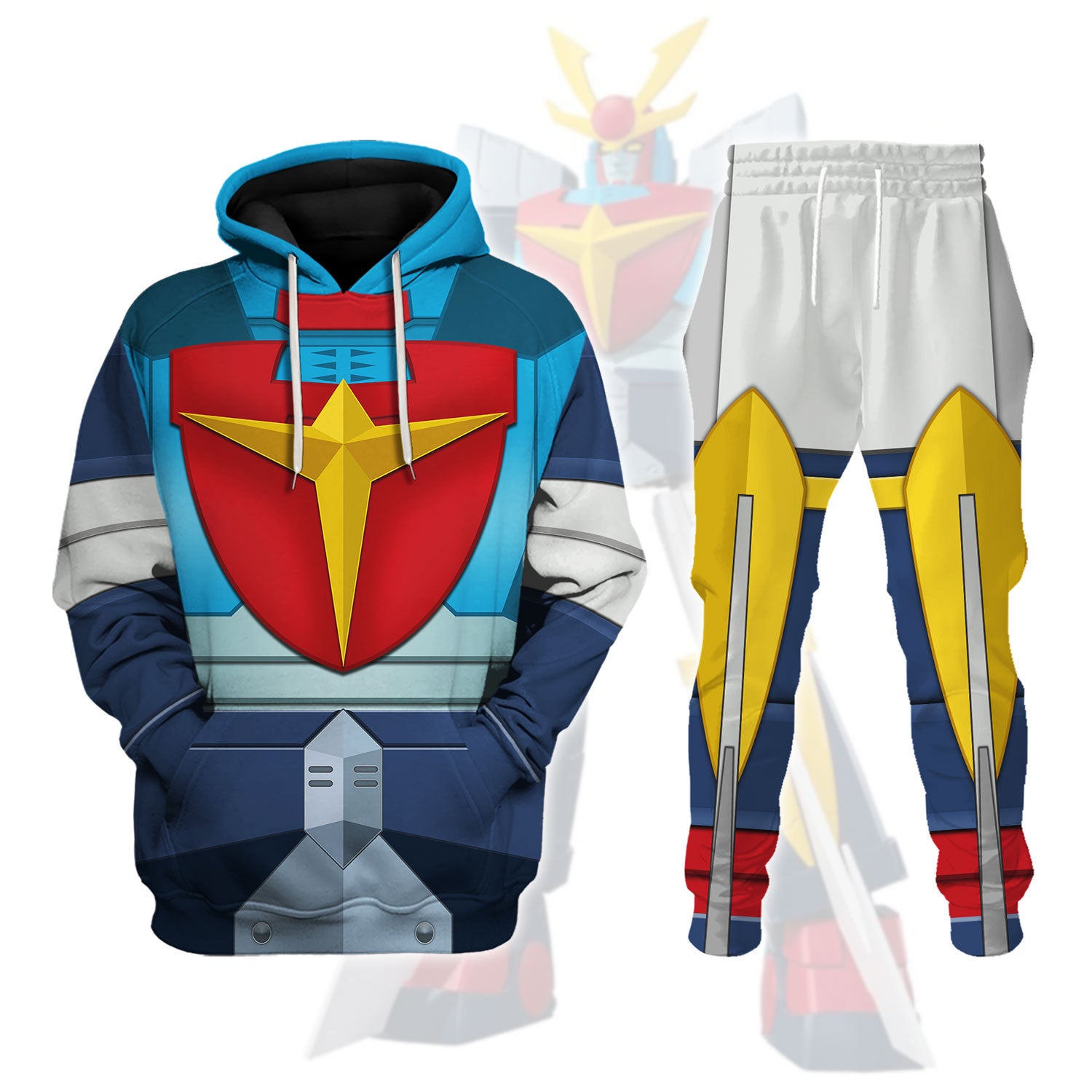 Invincible Steel Man Daitarn 3 track suit 