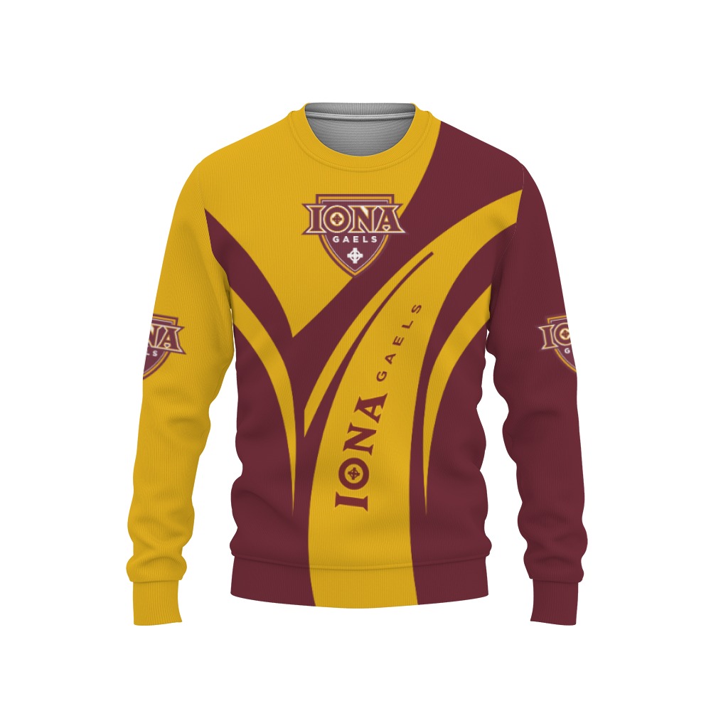 Iona Gaels merican Football Champion Day Gift For Fan-3D Sweatshirt