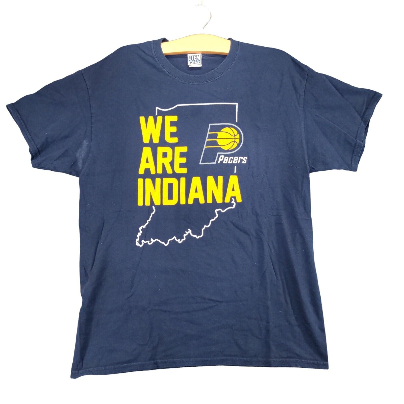 Item Of The Game We Are Indiana Pacers Graphic Tee