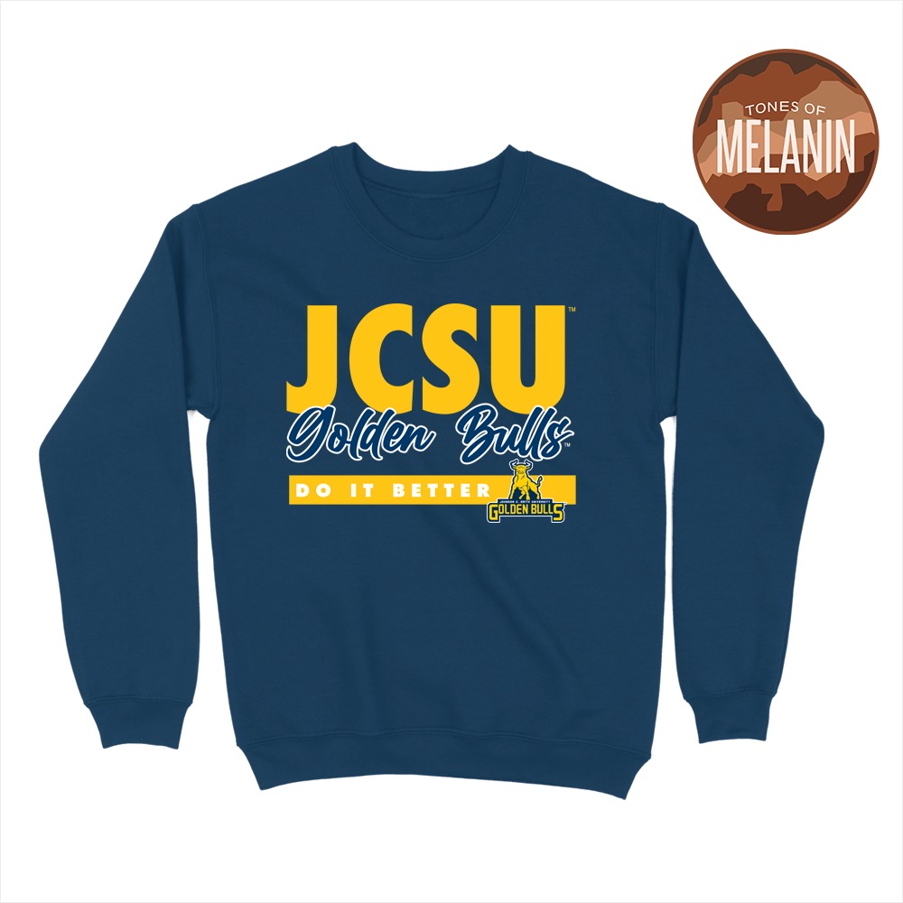 JCSU DOES IT BETTER CLASSIC DESIGN SWEATSHIRT ROYAL COLOR