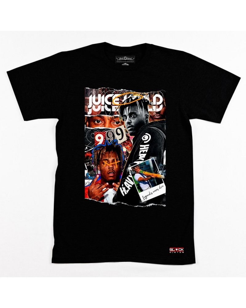 JUICE WRLD Collage Tee - Black