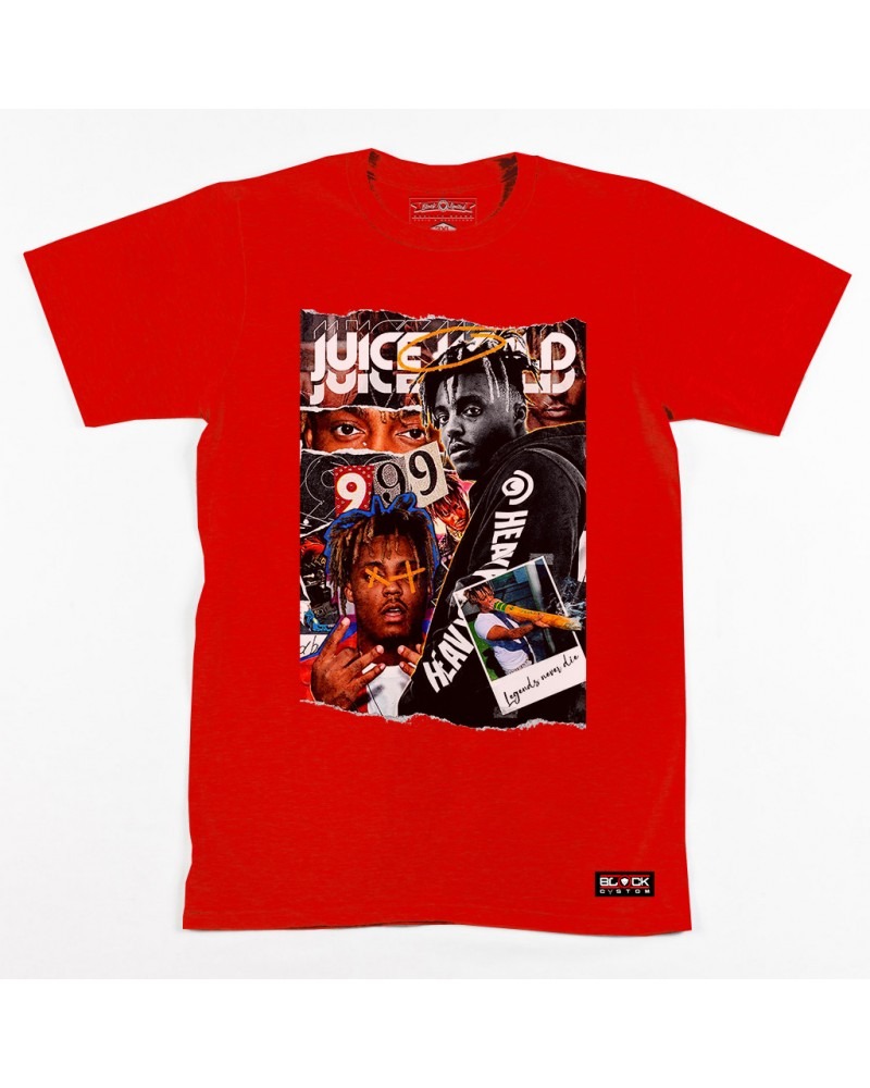 JUICE WRLD Collage Tee - Red