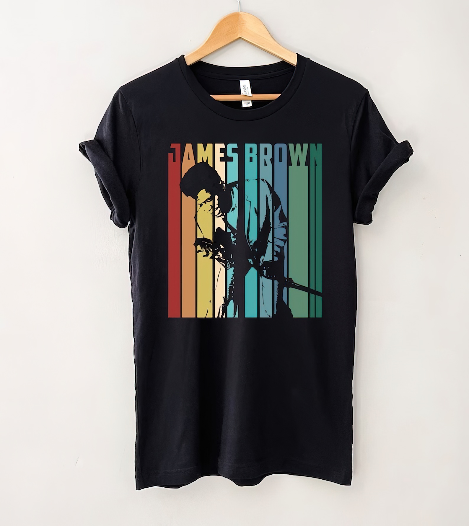 James Brown Retro Vintage T-Shirt, James Brown Shirt, Music Shirt, Gift Tee For You And Your Friends-gigapixel-standard-scale-2_00x