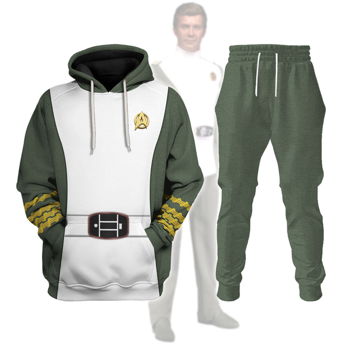 James T. Kirk Flag Officer Starfleet track suit 