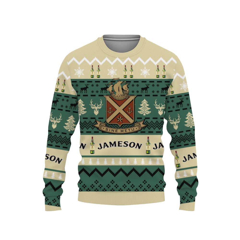 Jameson Whiskey Shirts For Men With Vintage For Sale-3D Sweatshirt