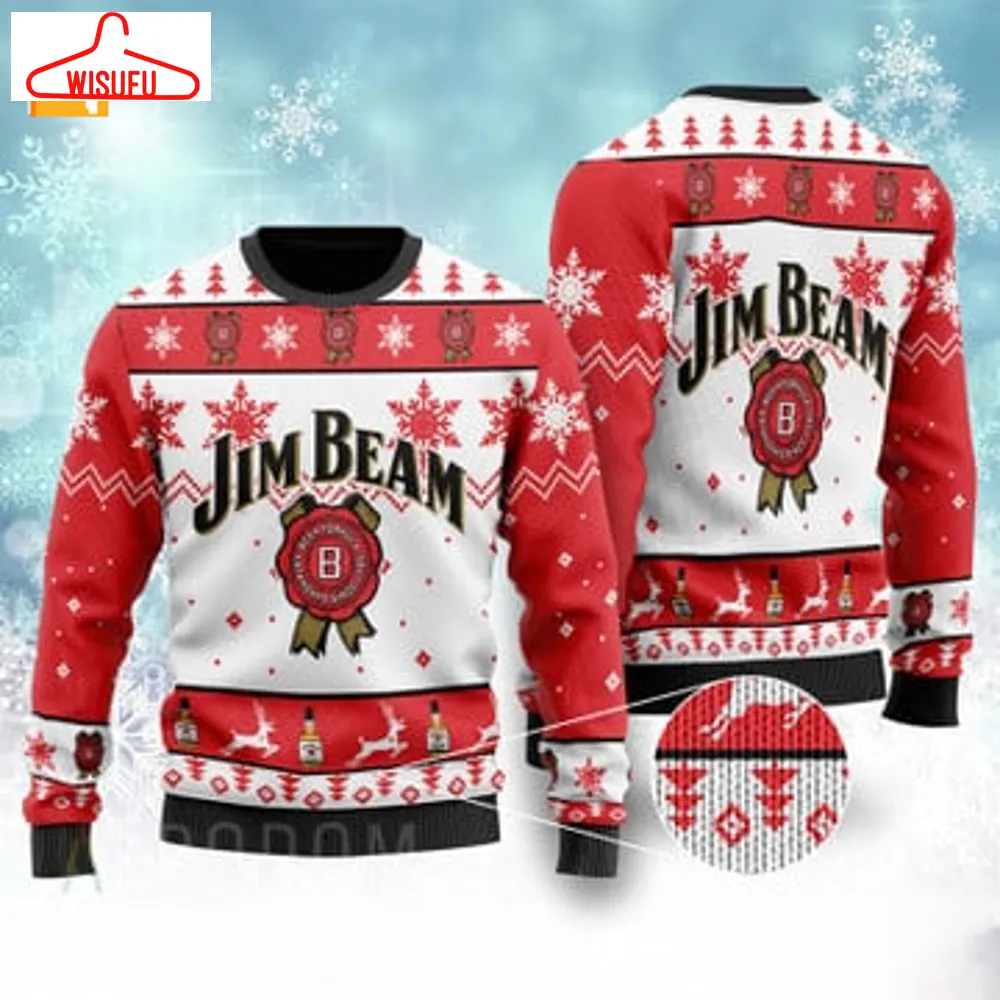 Jim Beam Christmas Sweater