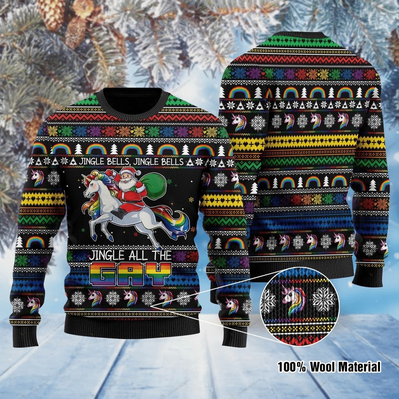 Jingle Bells Ugly Christmas Sweater