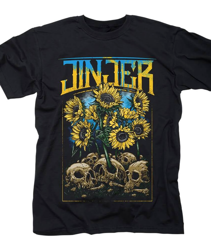 Jinjer band Skull album T-shirt