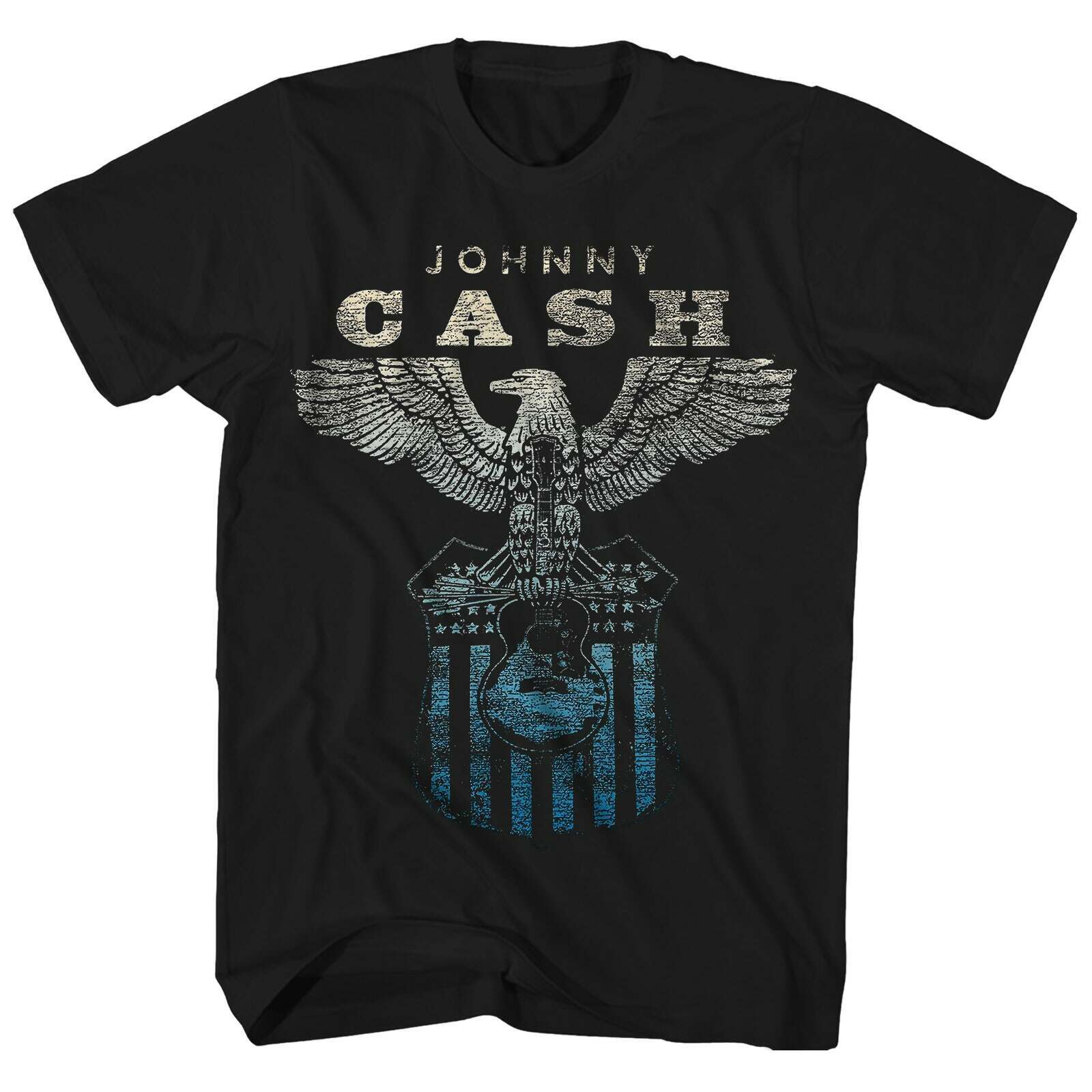 Johnny Cash Eagle Emblem T Shirt