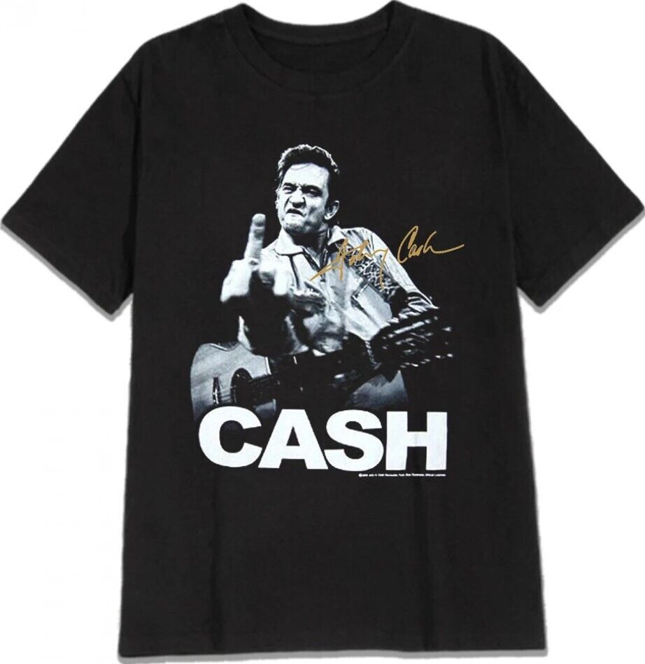 Johnny Cash Finger Unisex Country Music T-Shirt