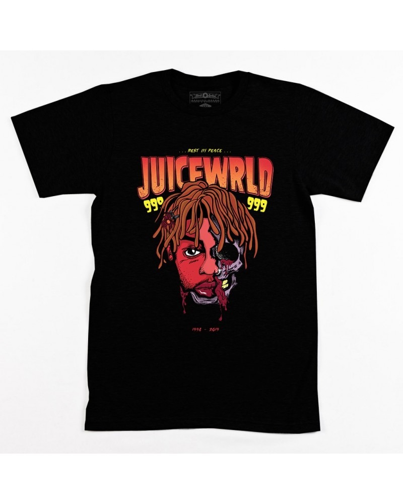 Juice Wrld 999 Comics Tee - Black