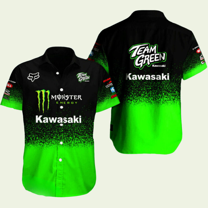 KAWASAKI RACING TEAM MOTOGP 1 HAWAIIAN SHIRT