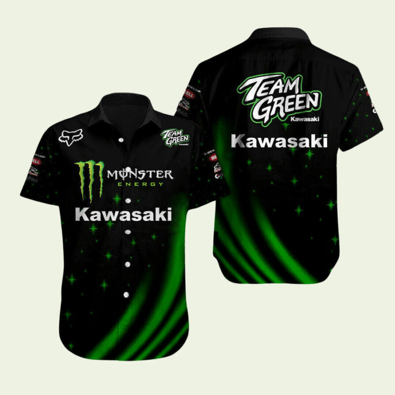 KAWASAKI RACING TEAM MOTOGP HAWAIIAN SHIRT