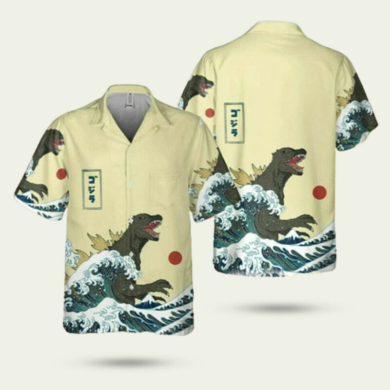 KING OF MONSTER GODZILLA HAWAIIAN SHIRT