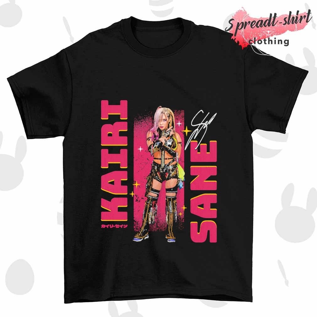 Kairi Sane wrestler signature graphic shirt