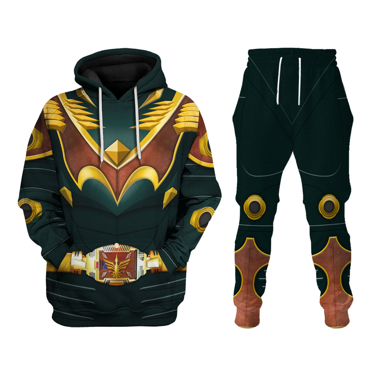 Kamen Rider Wrath cosplay track suit 