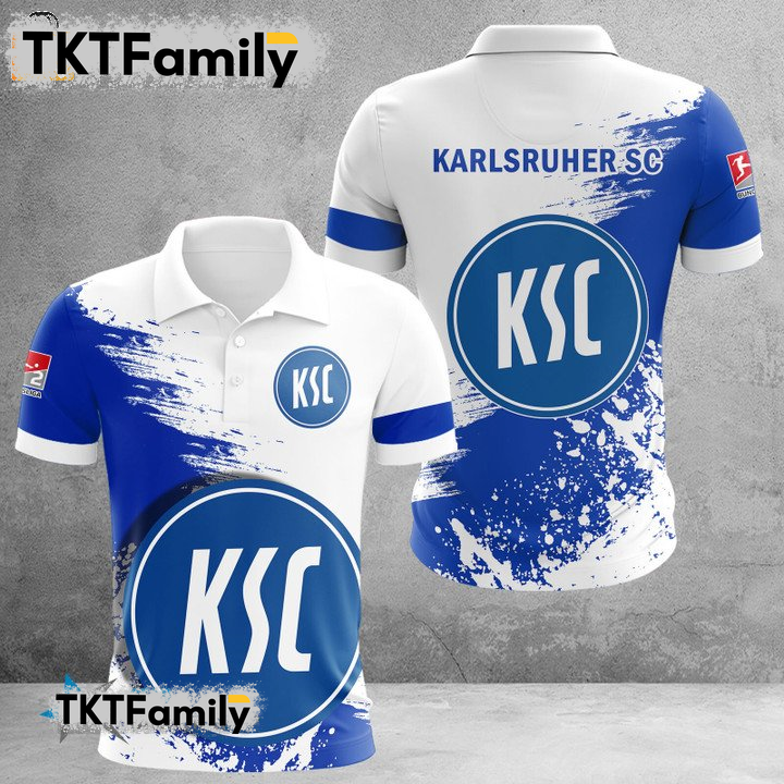 Karlsruher SC 3D Polo Shirt TKT Familys