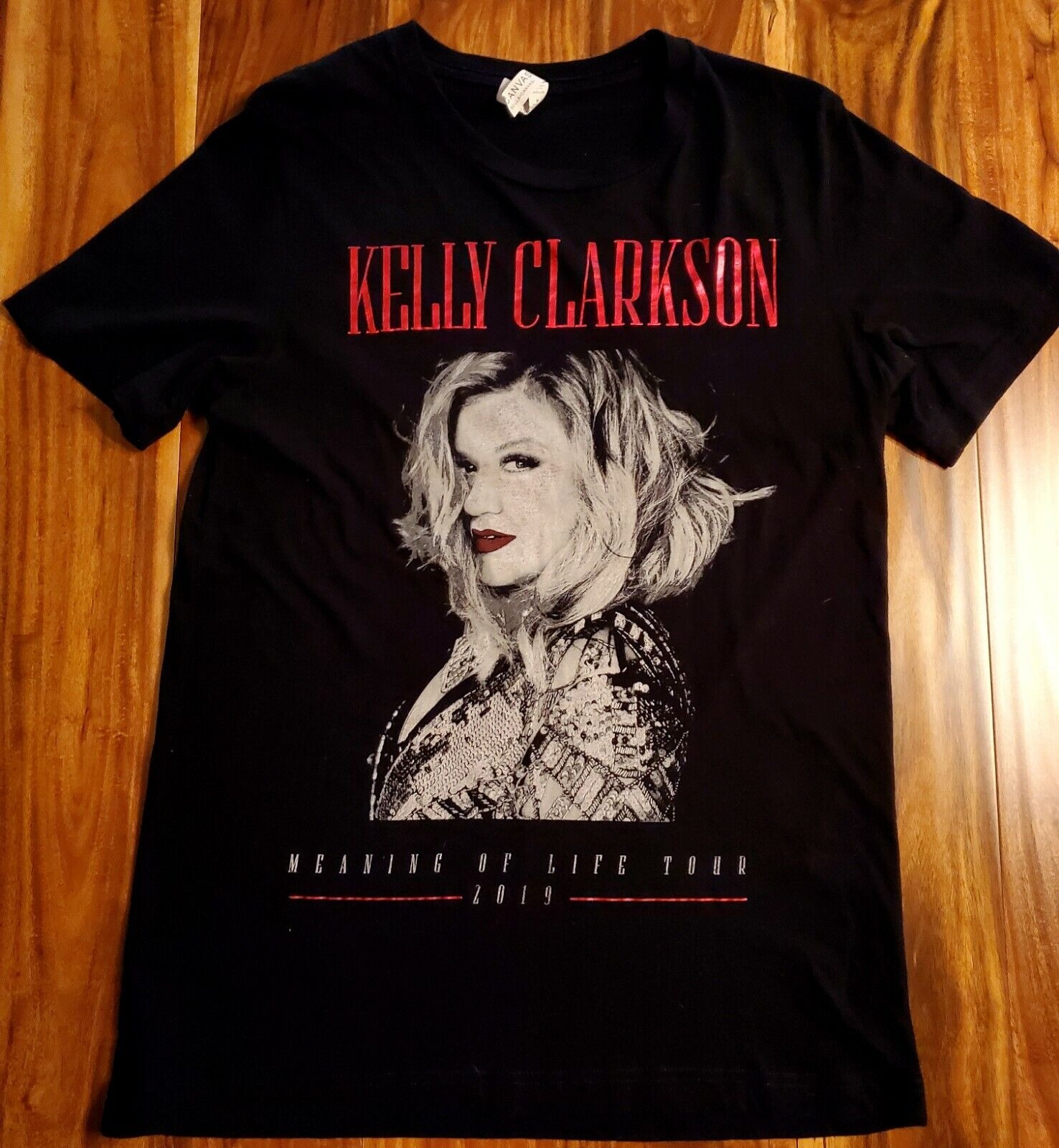 Kelly Clarkson 2019 Meaning Of Life Tour T-shirt Size Medium