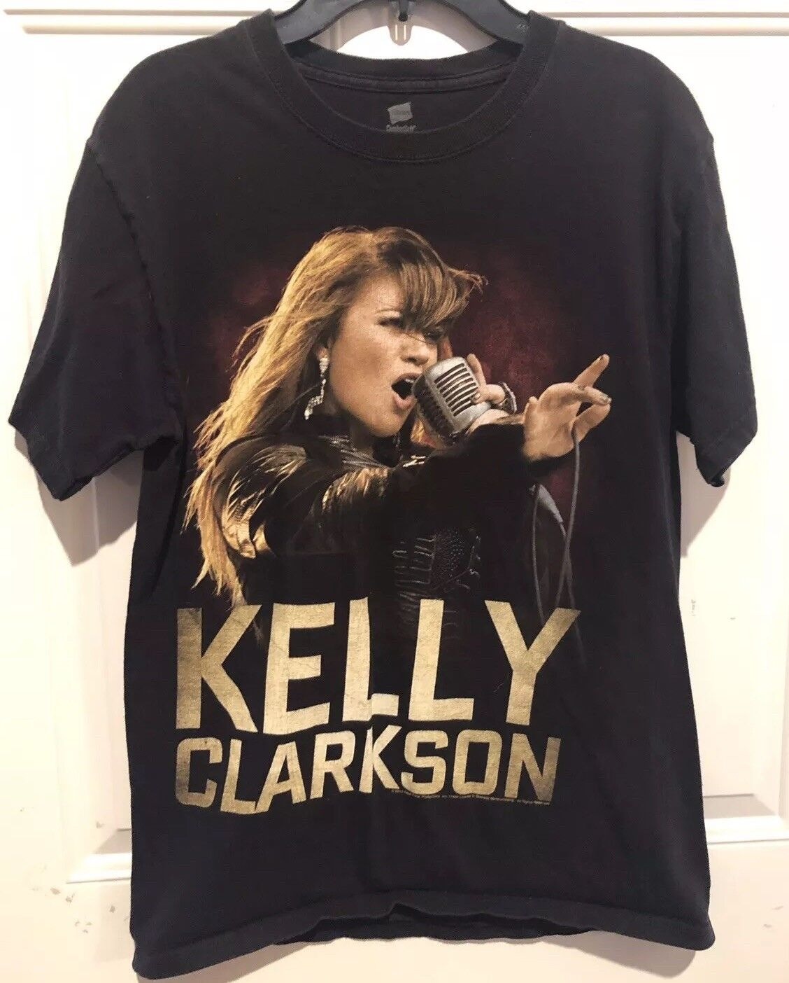 Kelly Clarkson Stronger 2012 Concert Tour Graphic T-Shirt Black