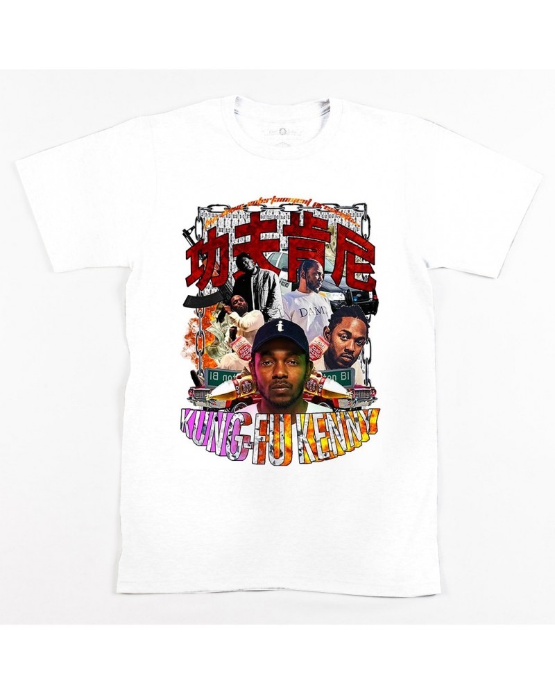 Kendrick Kung Fu Kenny Tee - White