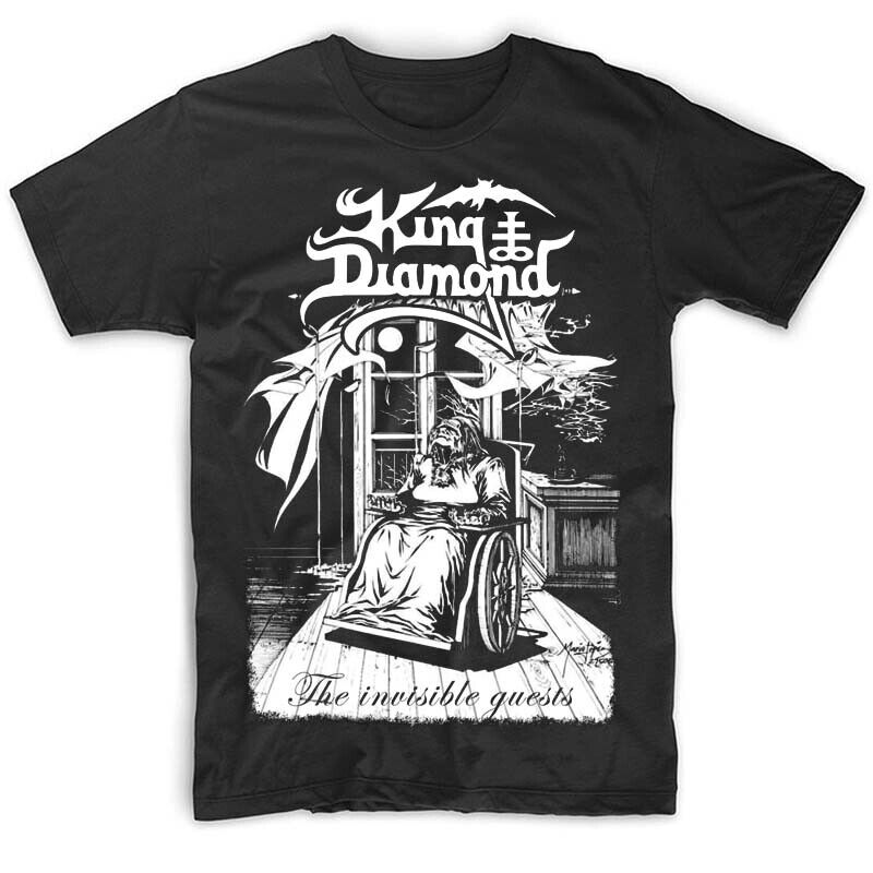 King Diamond The Invisible Guests T shirt BLACK