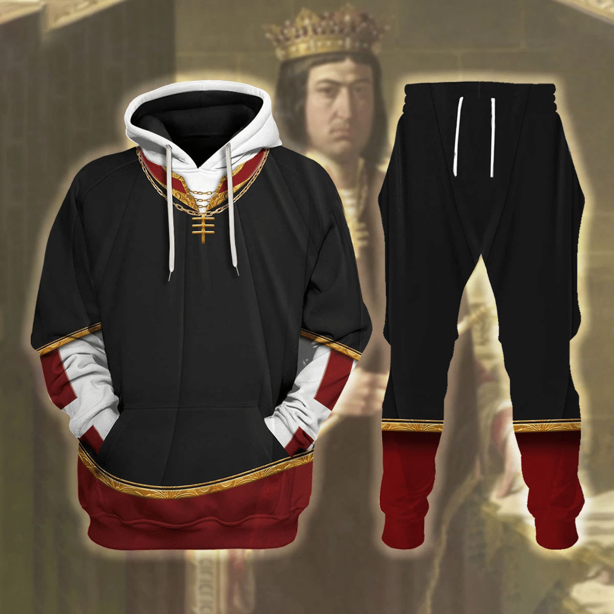 King Ferdinand II of Spain track suit 