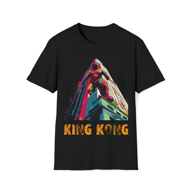 King Kong tshirt gift for him tshirt