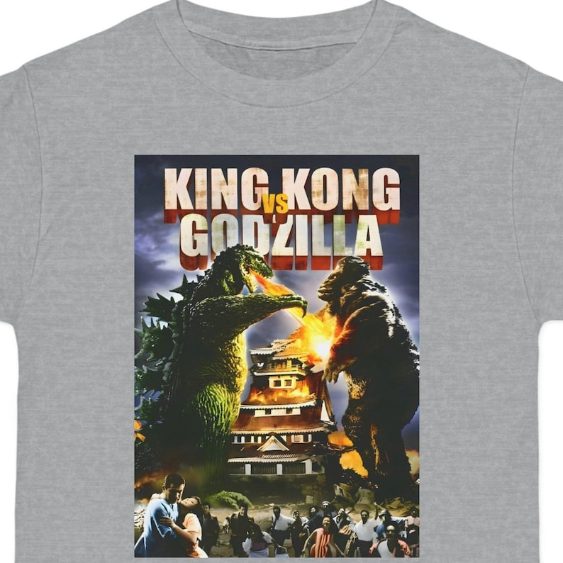 King Kong vs Godzilla t-shirt