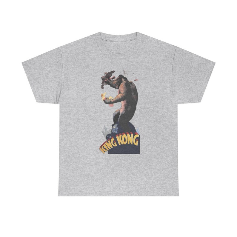 King Kong, Unisex T-shirt, Vintage 1933 Movie Poster