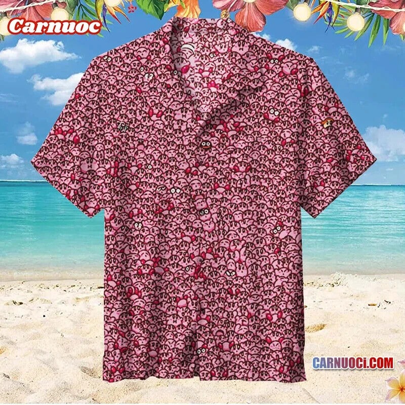 Kirby - HAWAIIAN SHIRT, S-5XL US Size, Limited Edition Gift For Fans