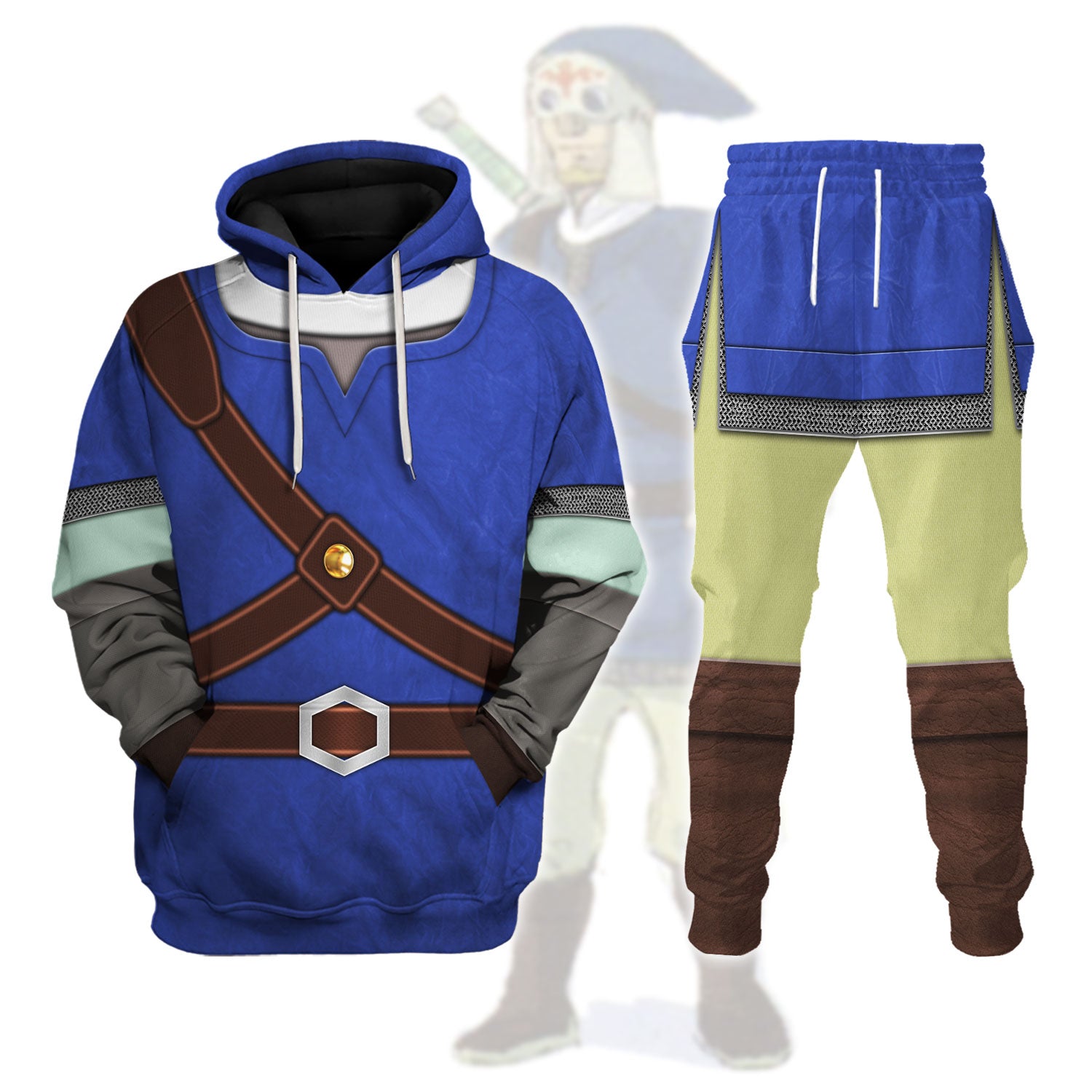 Knights of Skyloft Blue track suit 