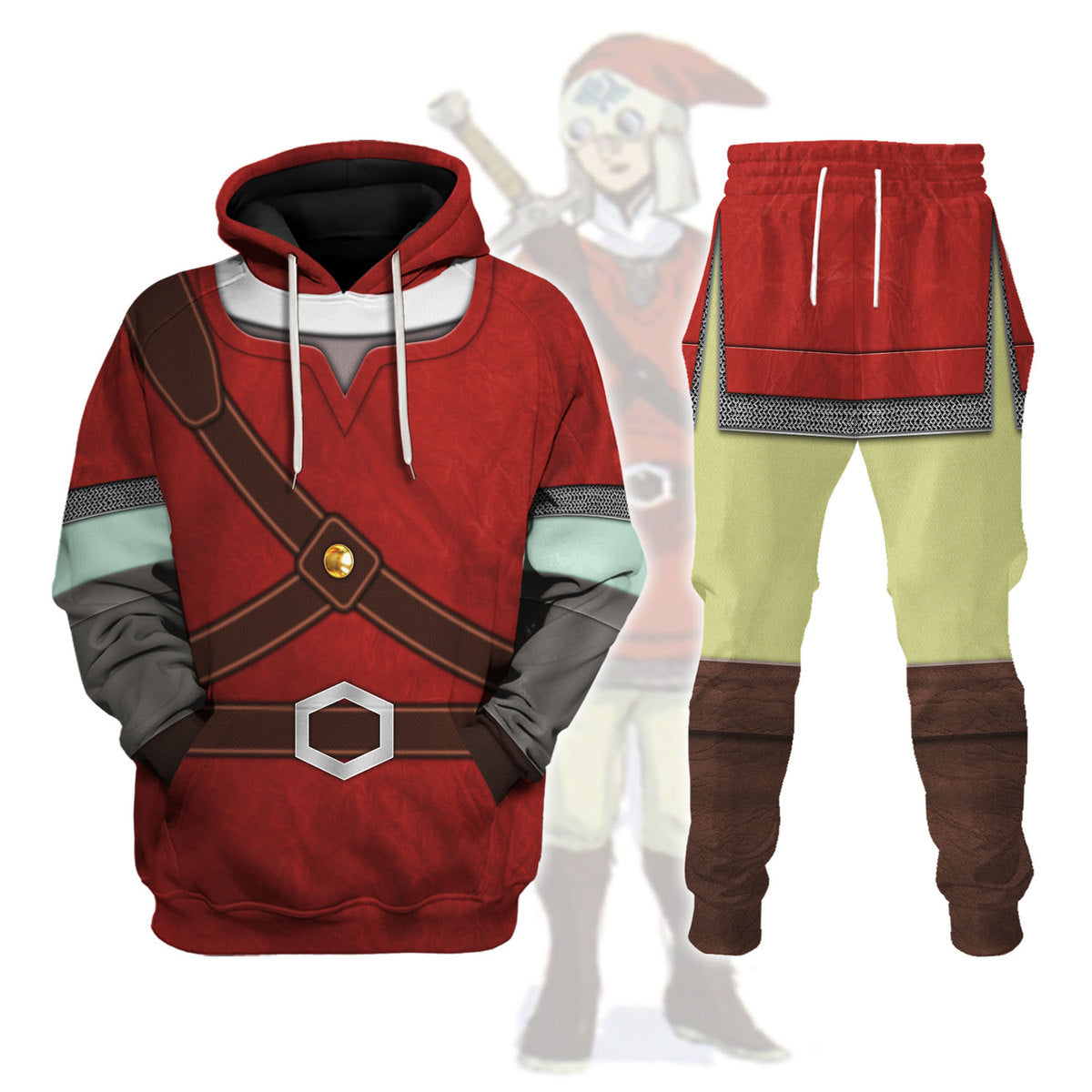 Knights of Skyloft Red track suit 