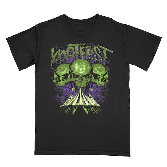 Knotfest  3 Skulls Tent 2024 Event T-Shirt