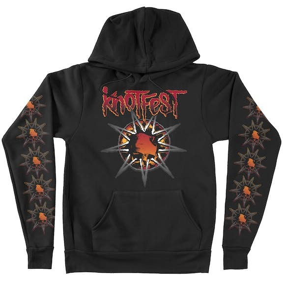 Knotfest Deathknot Fire Pullover Hoodie