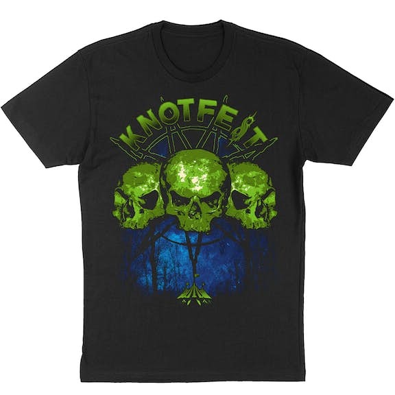 Knotfest Finland 3 Skulls T-Shirt