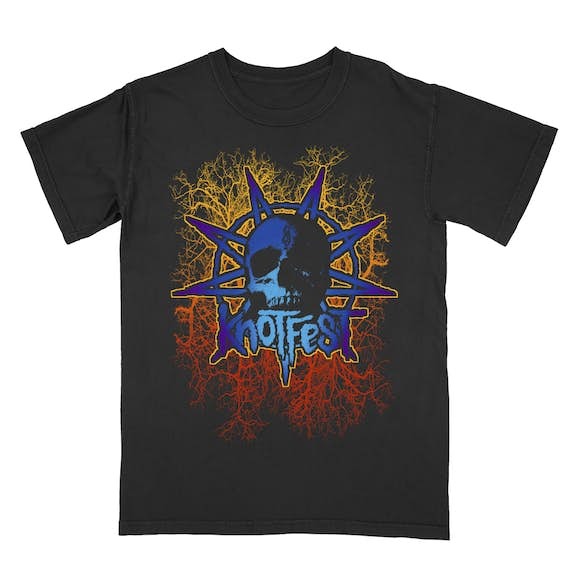 Knotfest Finland Star Skull Trees T-Shirt