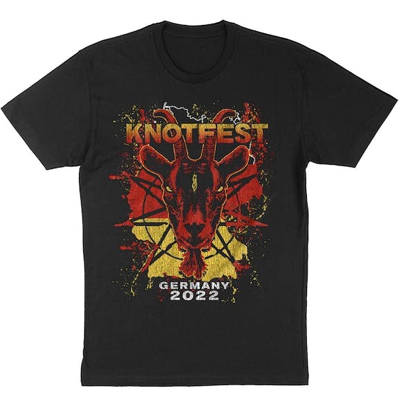 Knotfest Germany Goat Head T-Shirt