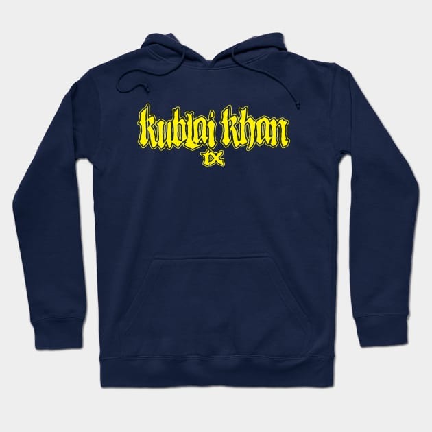 Kublai Khan TX Band designs Hoodie