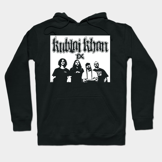 Kublai Khan TX Band illustration Hoodie