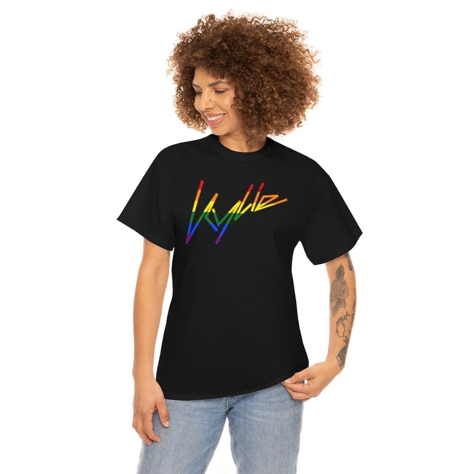 Kylie Minogue Fever Logo Pride Flag Shirt