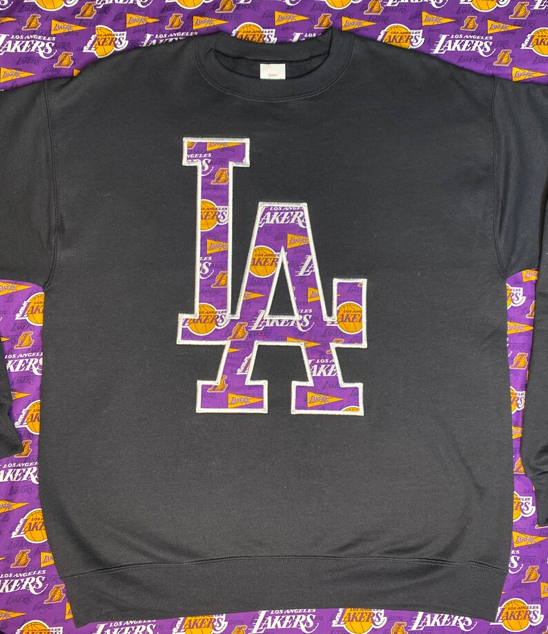 LA Lakers Embroidered Sweatshirt