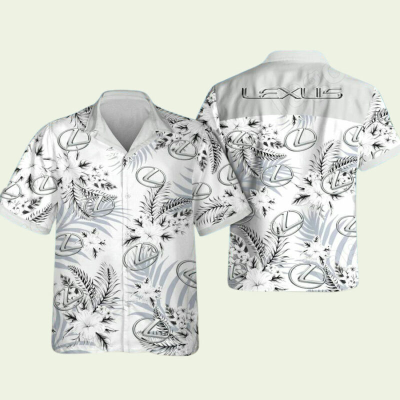 LEXUS LOGO HAWAIIAN SHIRT