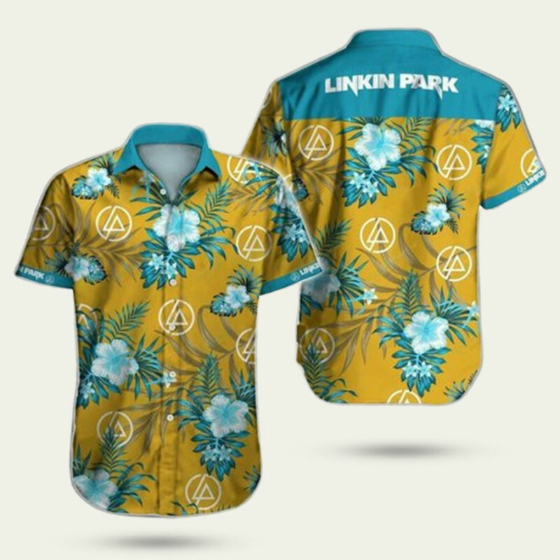 LINKIN PARK ROCK BAND TROIPCAL HAWAIIAN SHIRT