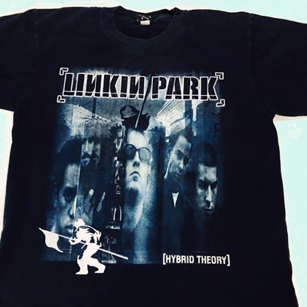 LINKIN PARK-HYBRID THEORY- NEW BLACK T-SHIRT