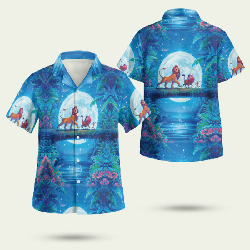 LION KING DISNEY HAWAIIAN SHIRTHAWAIIAN SHIRT