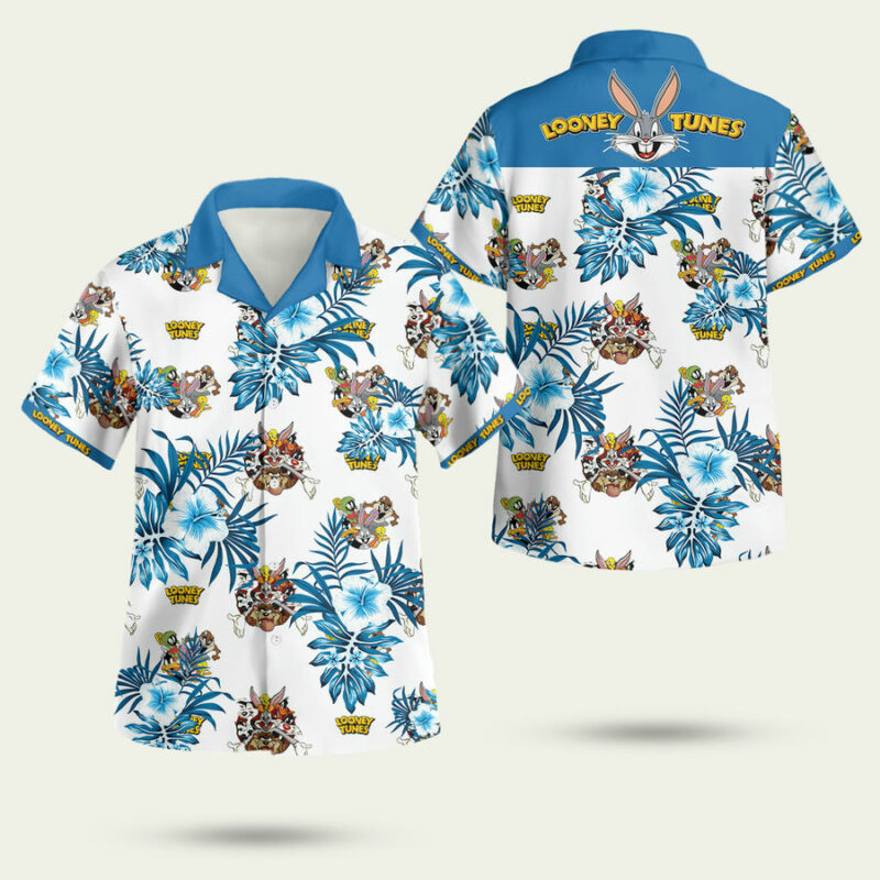 LOONEY TUNES BUGS BUNNY HAWAIIAN SHIRT