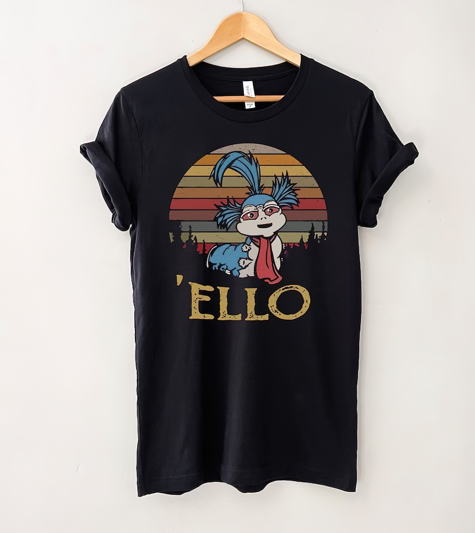 Labyrinth The Worm Ello Vintage T-Shirt, Labyrinth Lovers Shirt, Fantasy Movie Shirt, Labyrinth Shirt, Gift Tee For You And Your Friends-gigapixel-standard-scale-2_00x