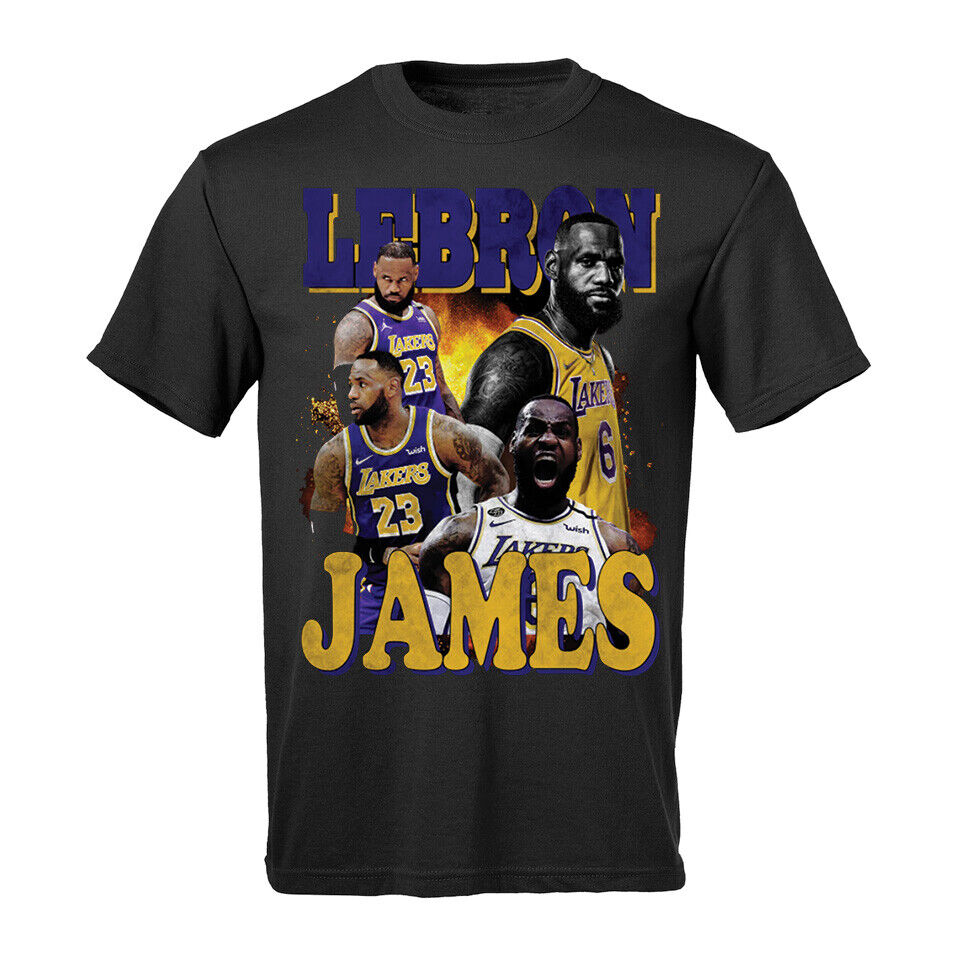 Lebron James black shirt